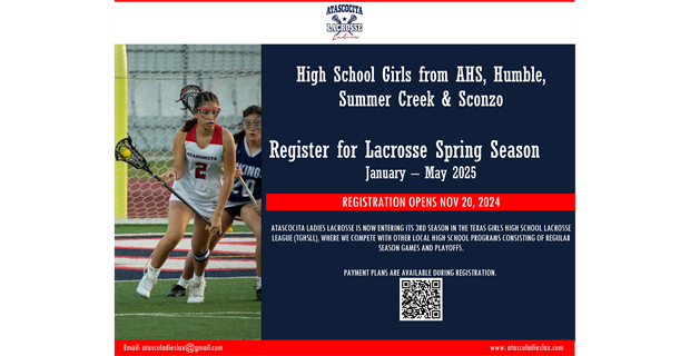 2025 Spring Registration Now Open